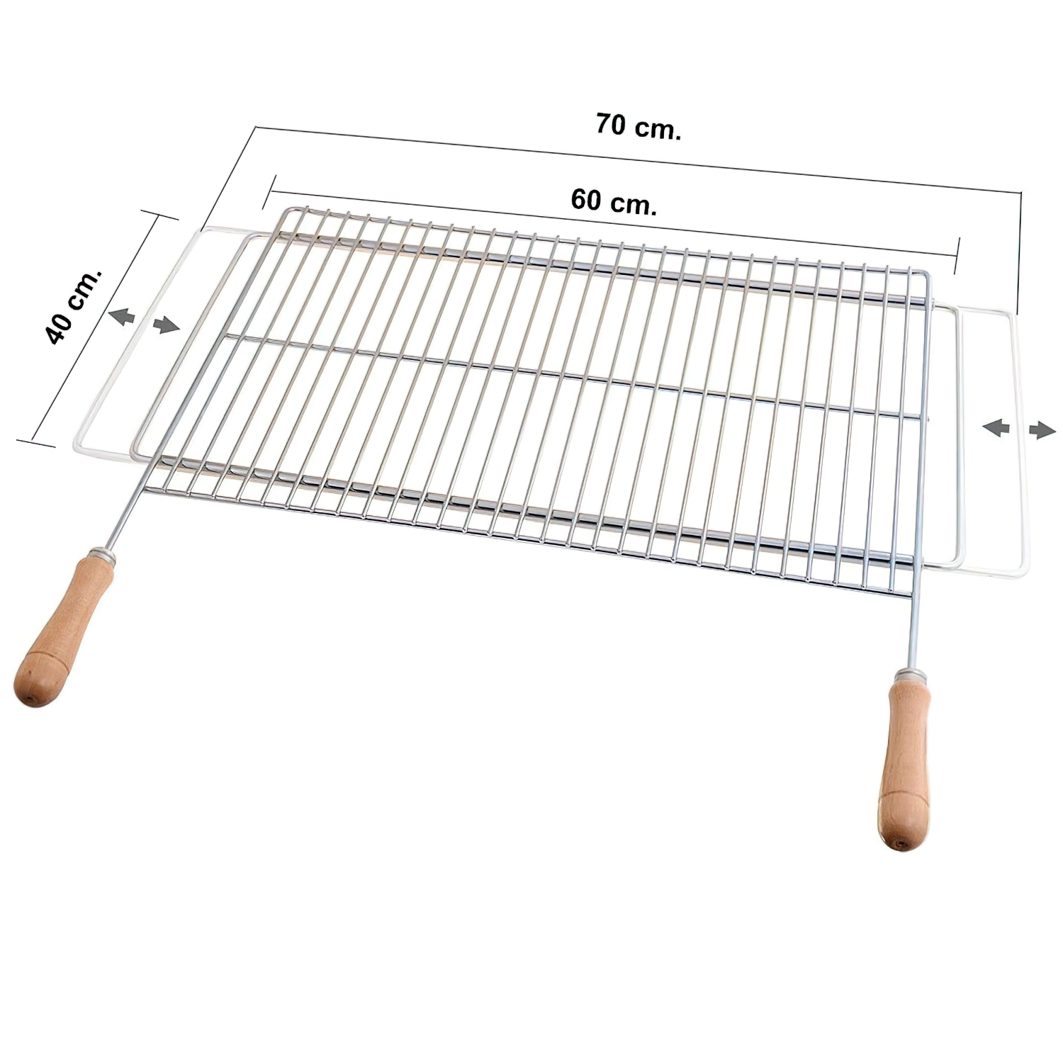 Parrilla Barbacoa Extensible
