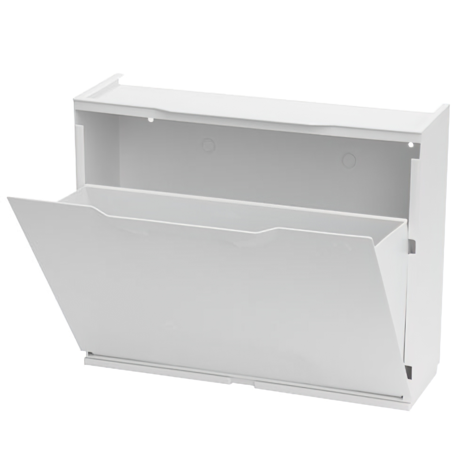 Zapatero de Resina Blanco 51x17x41 cm