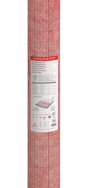 Lámina impermeable Water-Stop 1x30m GURU – Geotextil elástico para duchas, terrazas, piscinas y cubiertas