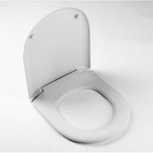 Tapa WC ETOOS EKANA SemiEnvolvente Blanco con Caída Amortiguada